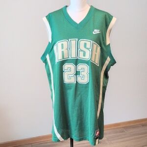 Vintage Nike LeBron James Fighting Irish L 23 Jersey